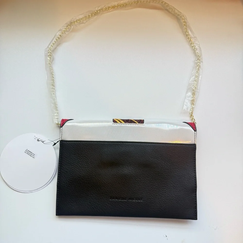 Harry Potter x Danielle Nicole Gryffindor Uniform Clutch Bag with Chain Strap - Picture 8 of 14